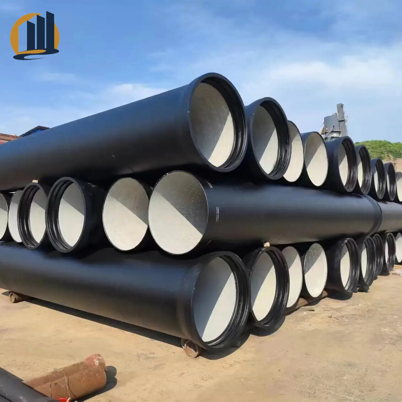 China ISO2531 EN545 EN598 DCI K9, C40, C30, C25 Ductile Iron Pipe