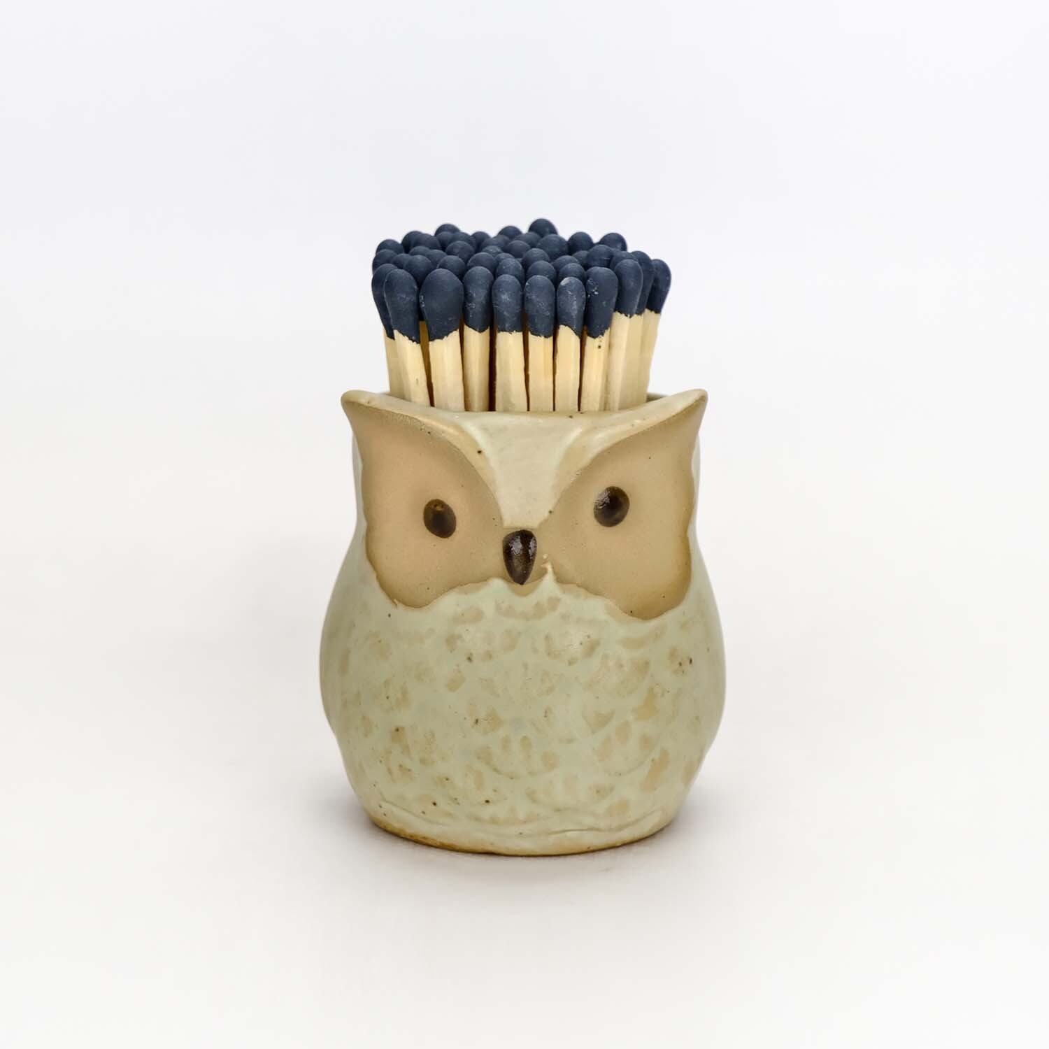 Owl Ceramic Match Holders 160024