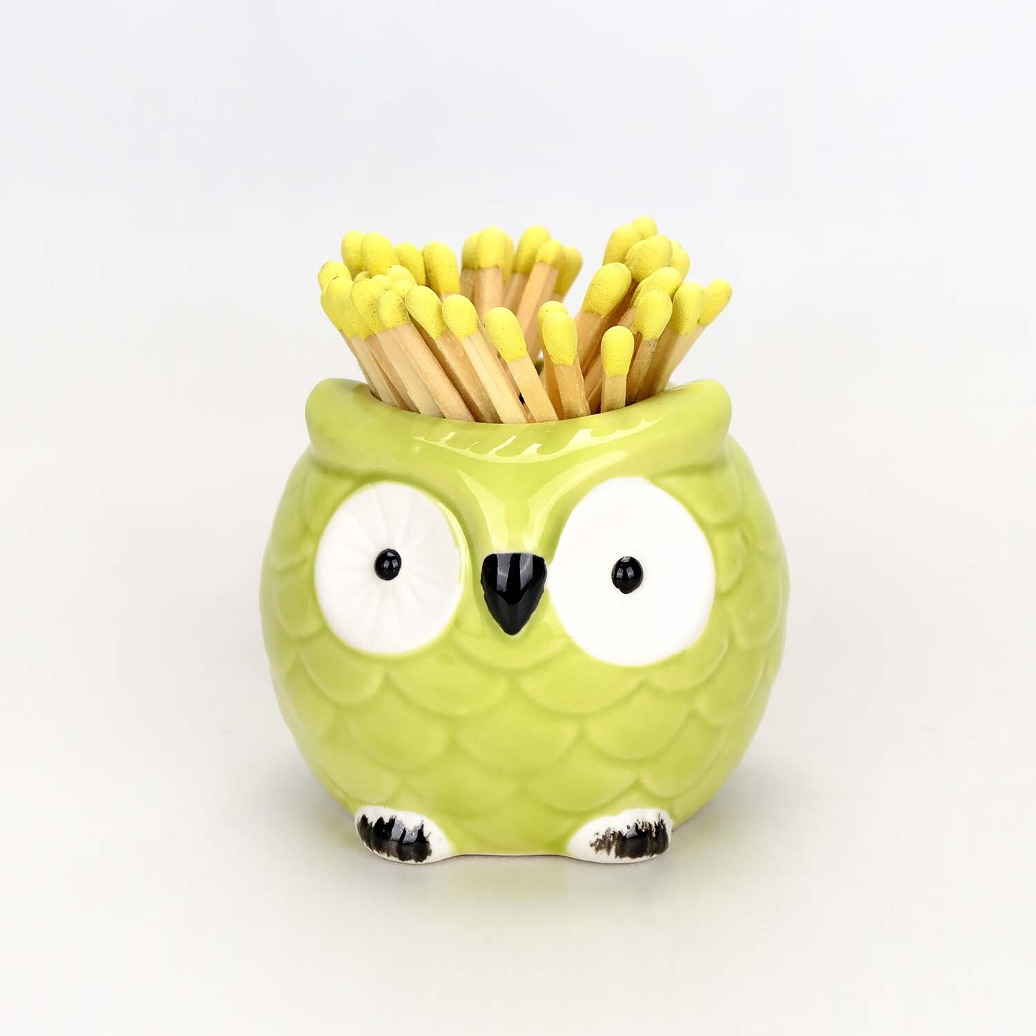 Owl Ceramic Match Holders 160030