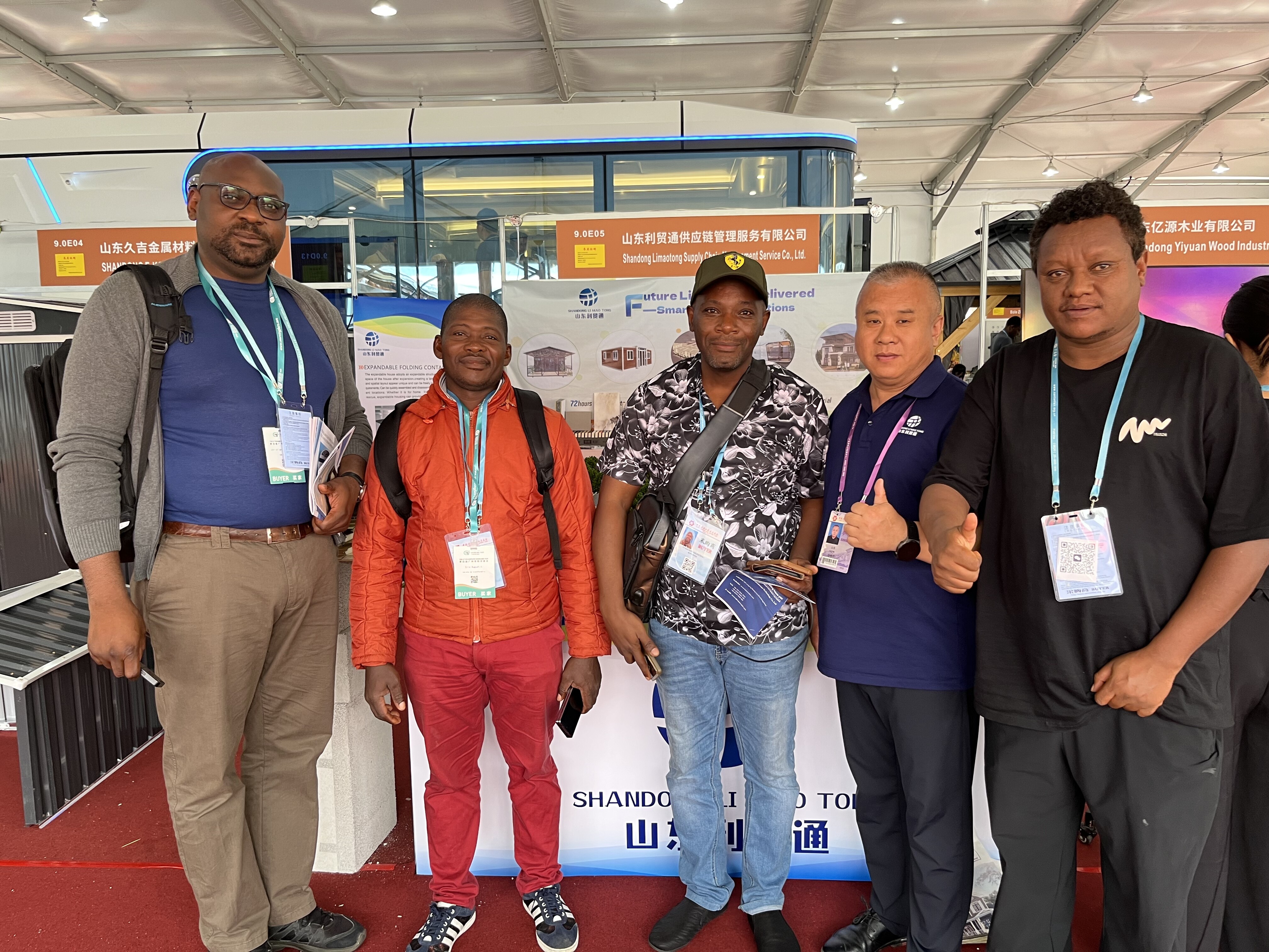 Shandong Limaotong Shining Second Canton Fair, prefabricated building exhibits attract countless attention