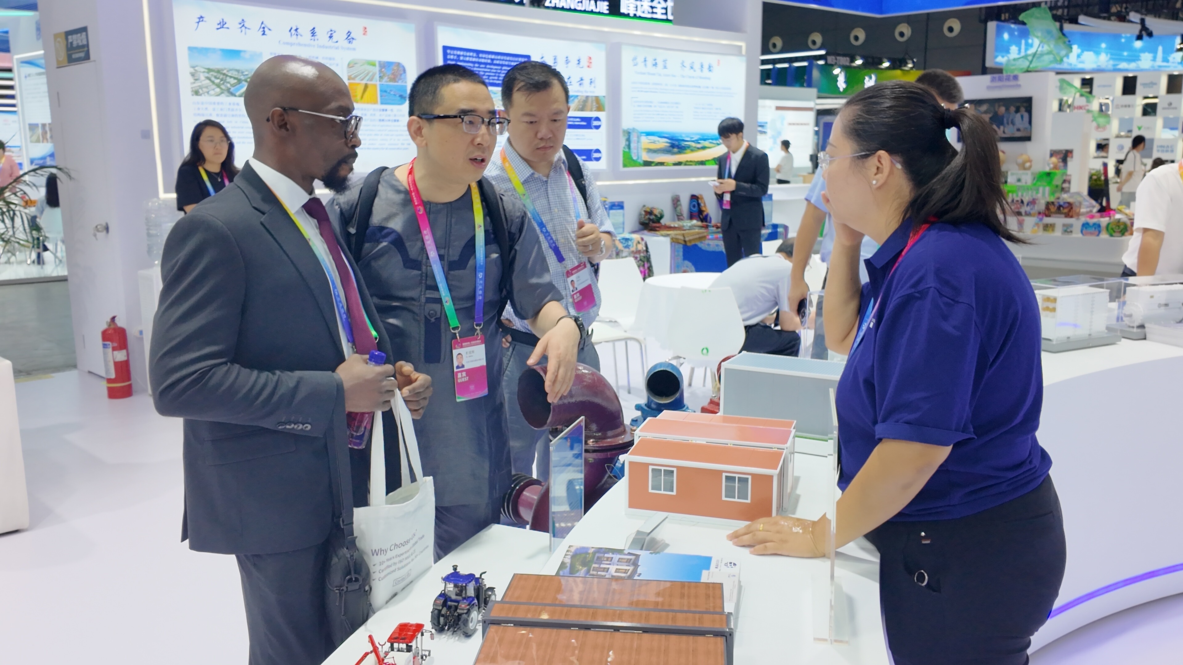 Shining the China-Africa Economic and Trade Expo! Shandong Limaotong Group's innovative products have won international attention