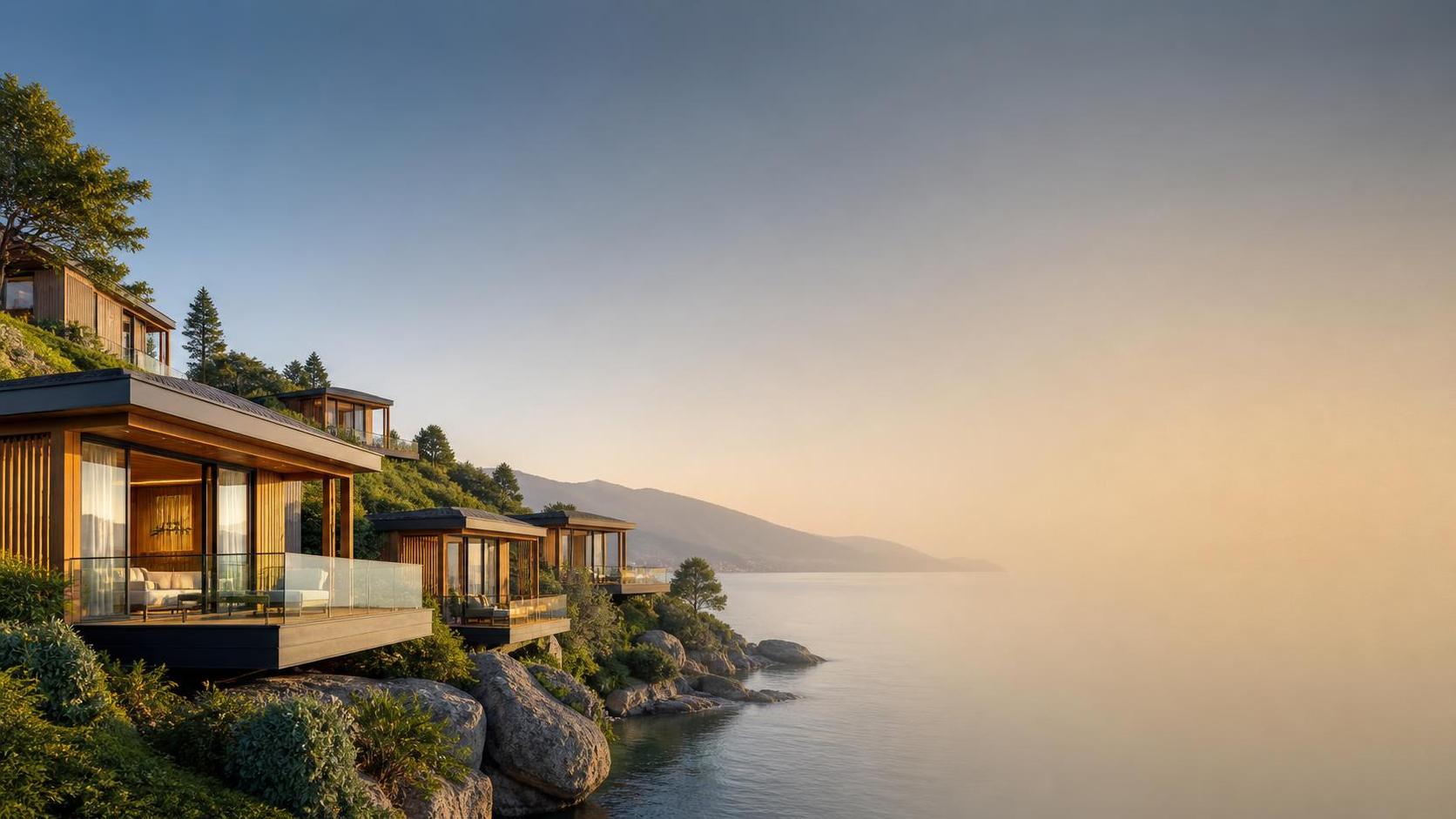 Are prefabricated villas suitable for high-end resort accommodation projects