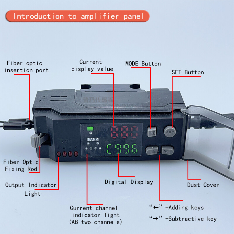 PM-V84 Four output color sensor