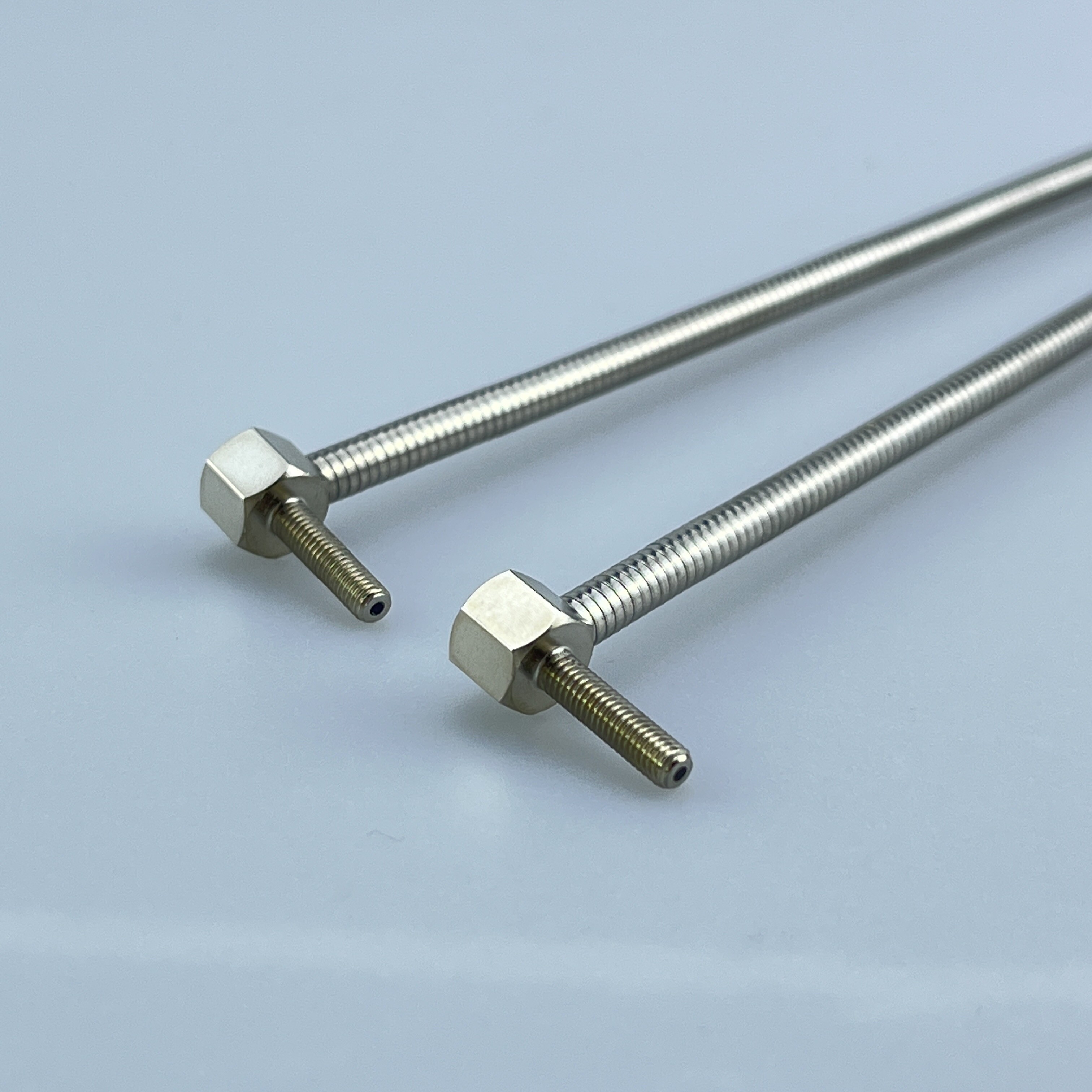 Metal sheathed optical fiber