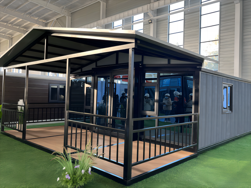 Vue latérale du modèle de parasol