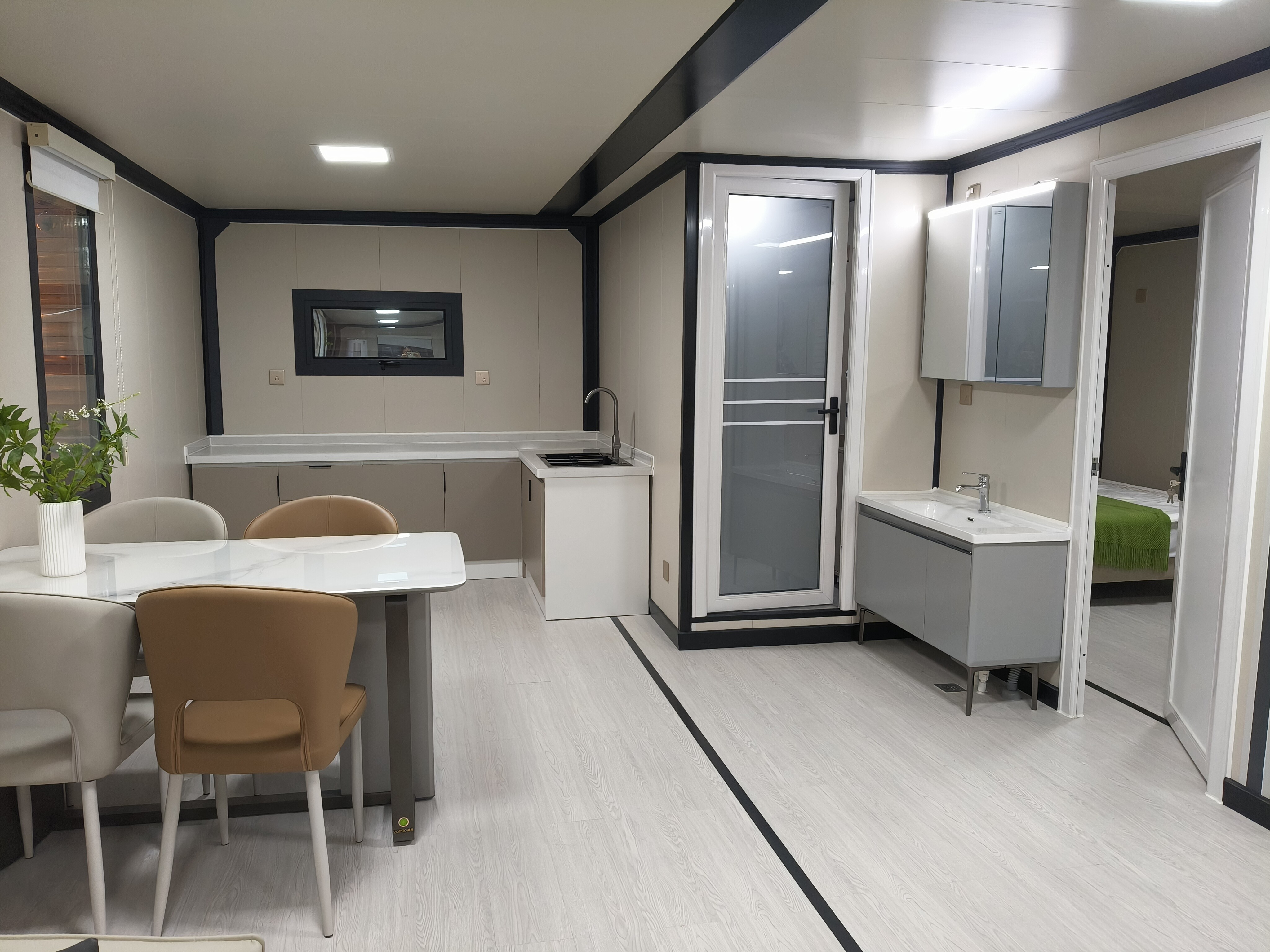 Maison pliante de 40 pieds