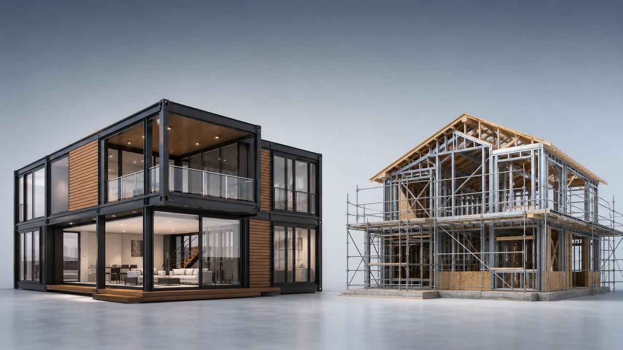 Villas préfabriquées vs maisons traditionnelles: coût et délai de construction