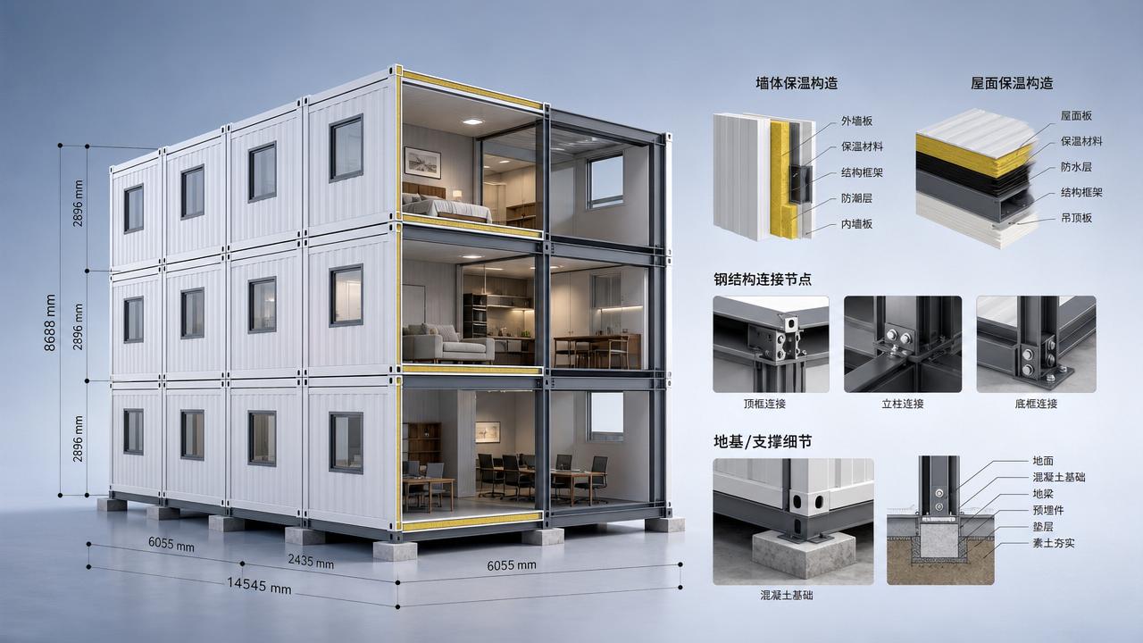 Comment choisir une maison conteneur: taille, agencement, isolation, et spécifications structurelles