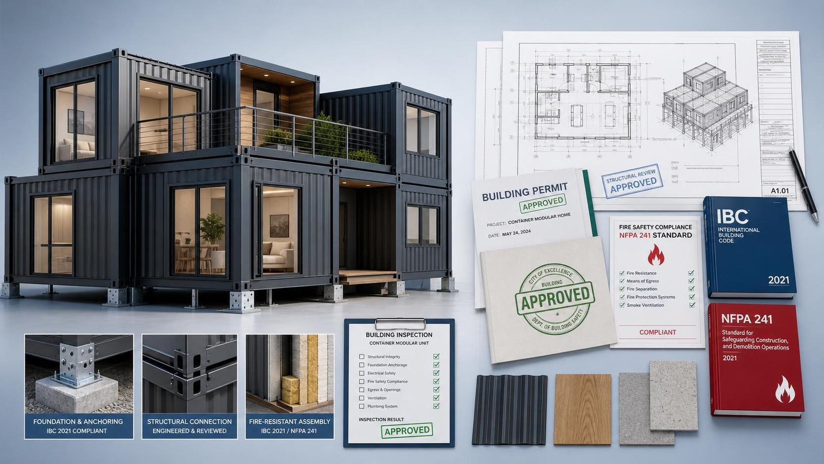 Maisons préfabriquées et codes locaux : ce qu'il faut vérifier avant l'approbation