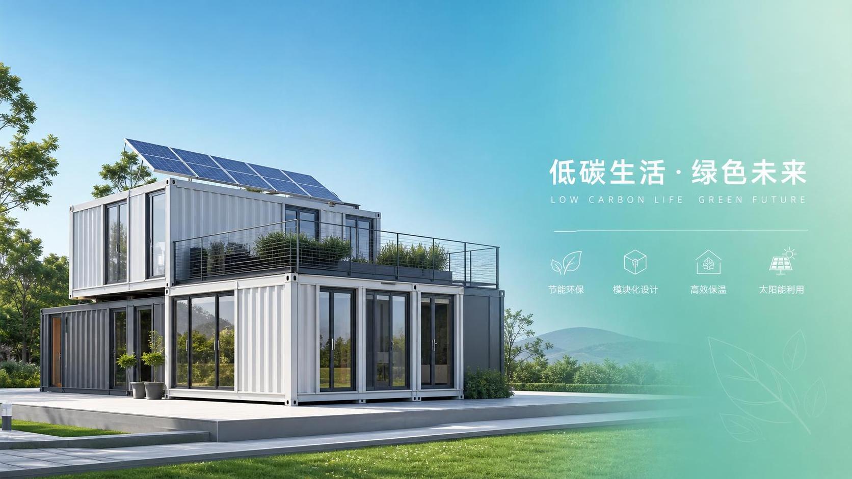 Maisons modulaires écologiques à faible émission de carbone : quelle quantité d’énergie peuvent-elles vraiment économiser ?