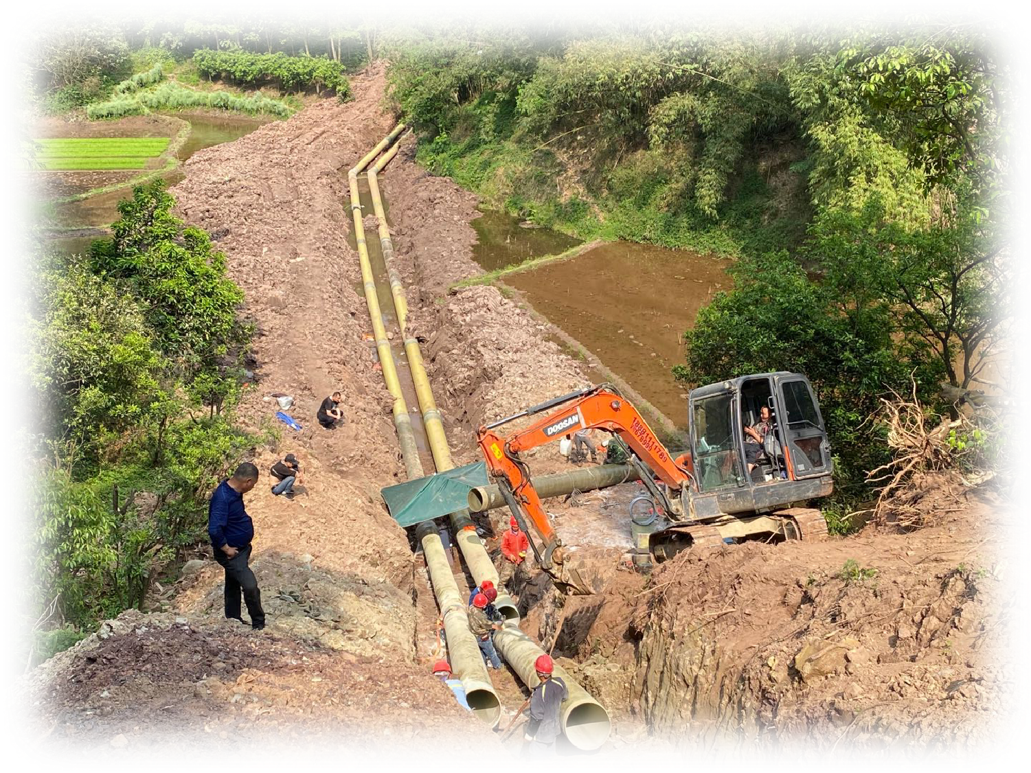 Chemical Plant- GRE Pipe