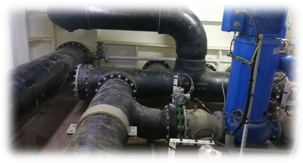 The application of GRE piping in marine scrubber systems