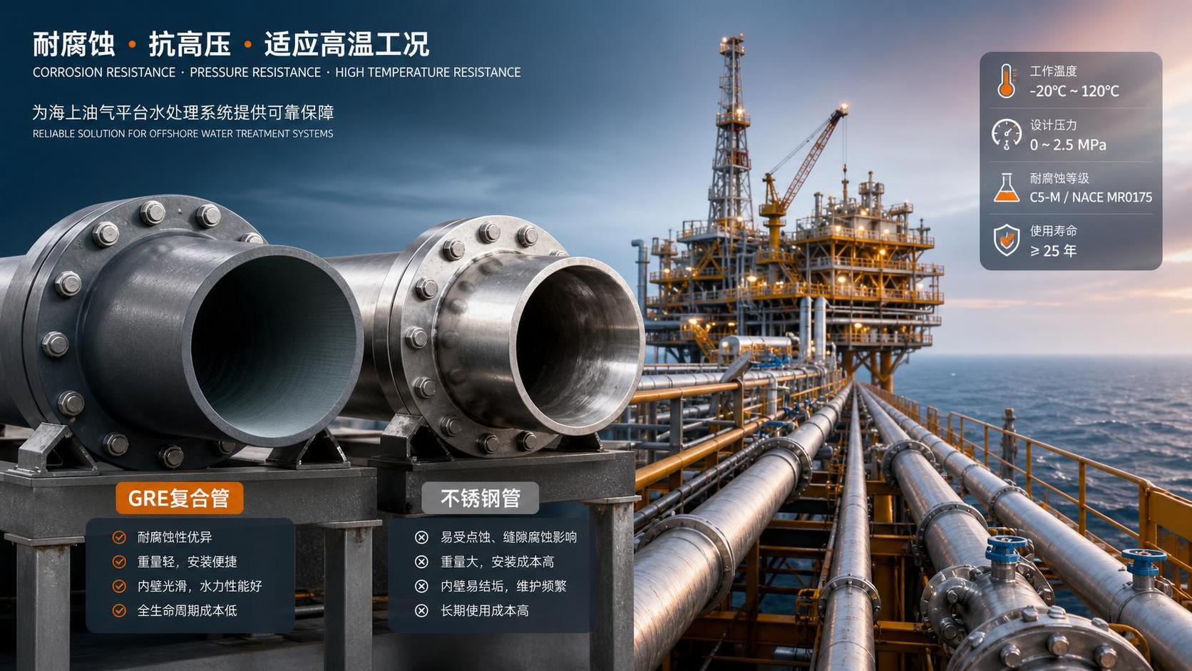 What to compare before replacing stainless steel with GRE Tubing What to compare before replacing stainless steel with GRE Tubing