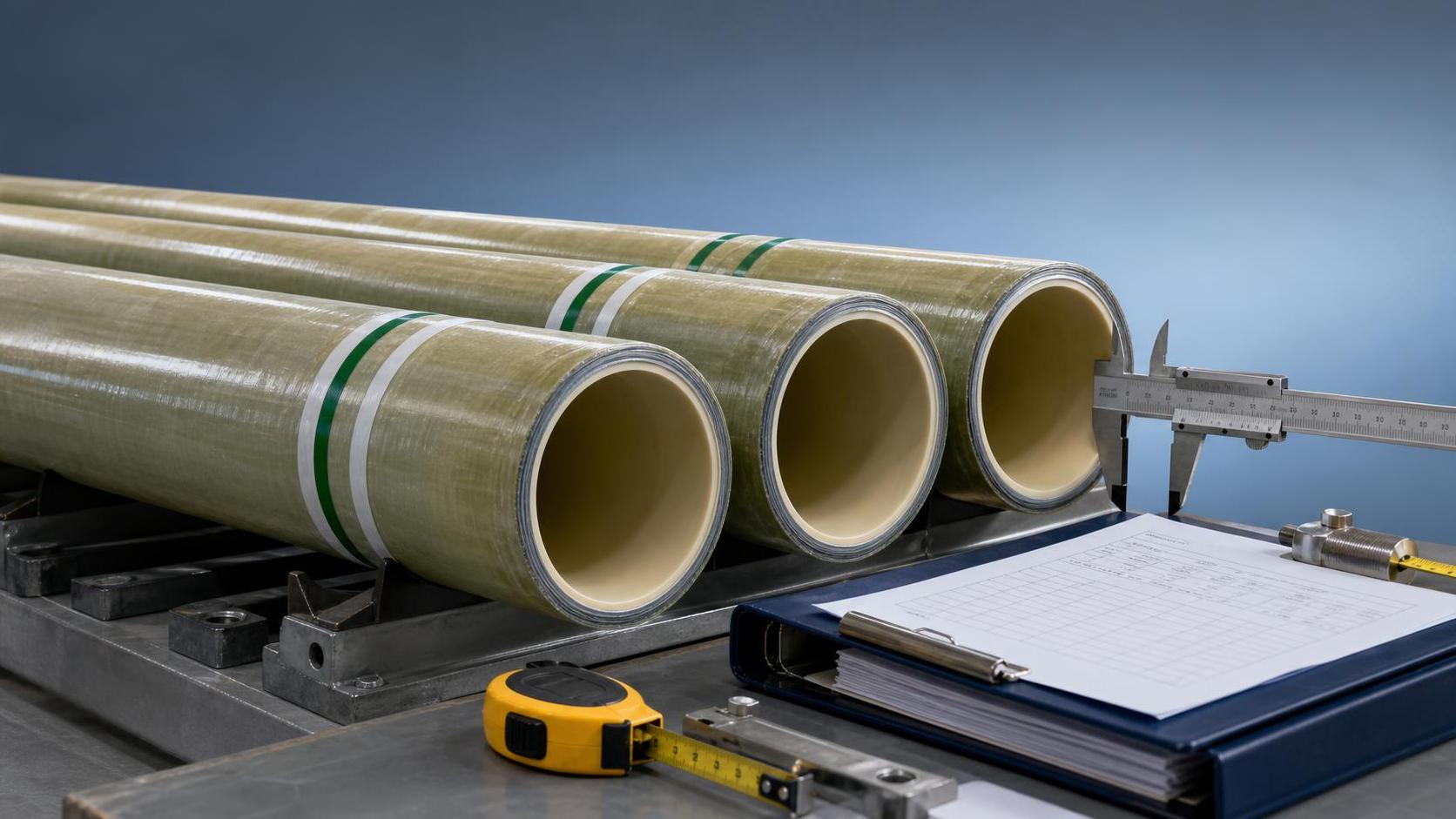 How to spot quality issues in a GRP Pipe before site installation How to spot quality issues in a GRP Pipe before site installation