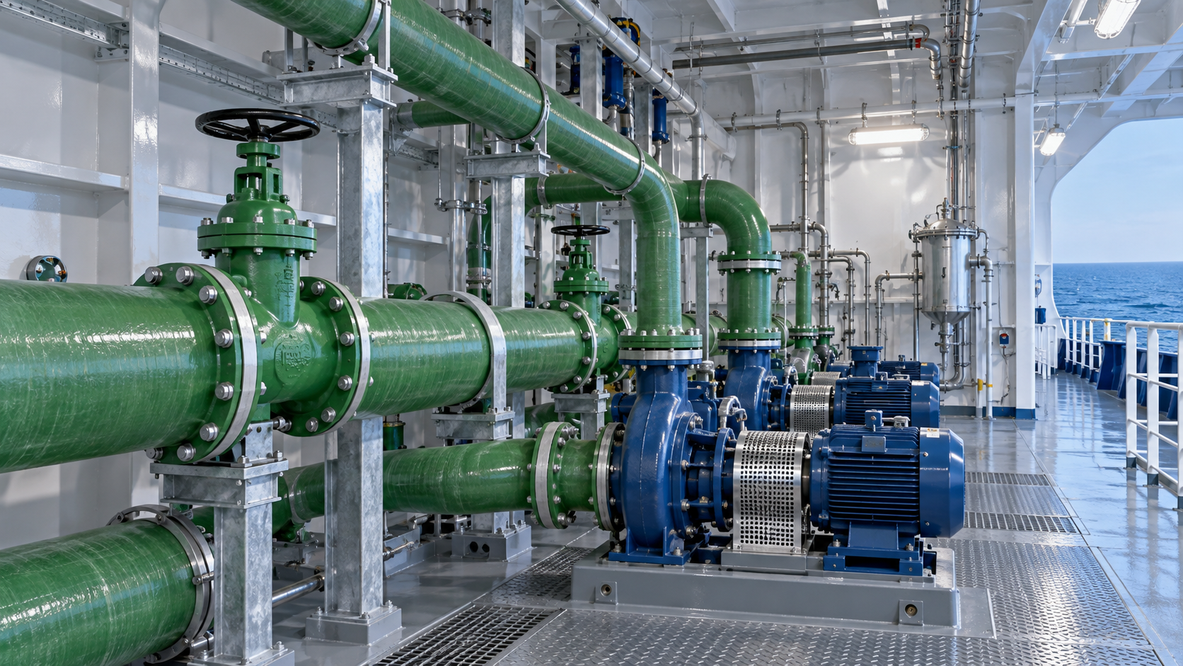 Retrofitting Ship Ballast Piping Without Disrupting Vessel Operations