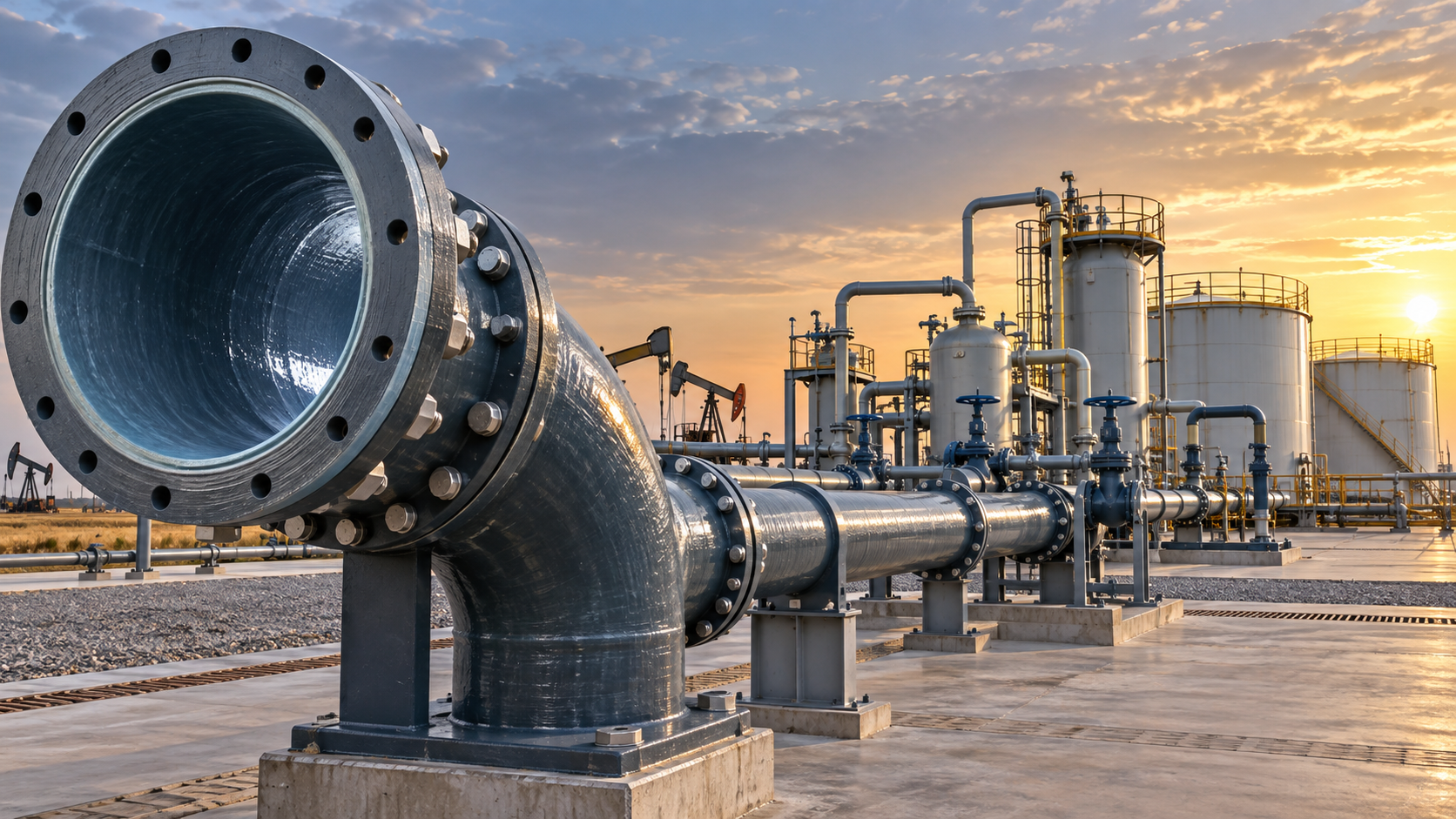 Fiberglass Pipe Explained: Where It Fits in Oilfield Fluid Transport Fiberglass Pipe Explained: Where It Fits in Oilfield Fluid Transport