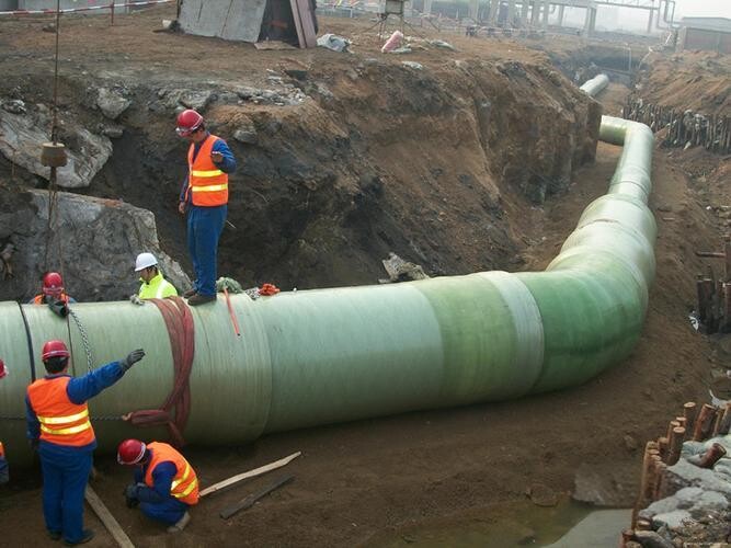 GRE Pipe for Municipal Project
