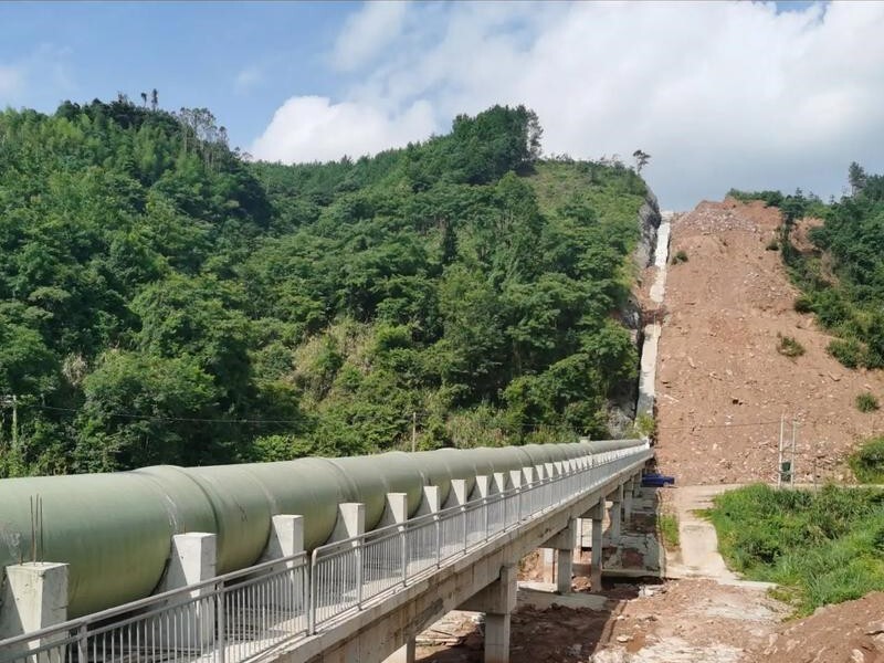 GRE Pipe for Municipal Project