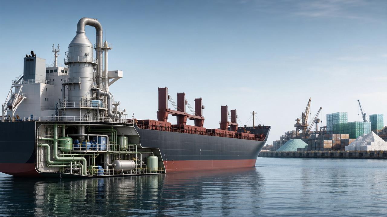 How does a Ship Scrubber System cut fuel compliance costs?