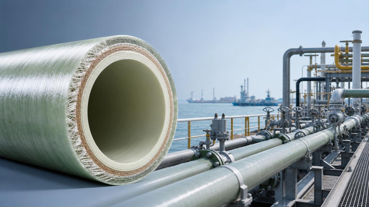 FRP Pipe Material Guide: Resin Types, Reinforcement and Liner Options
