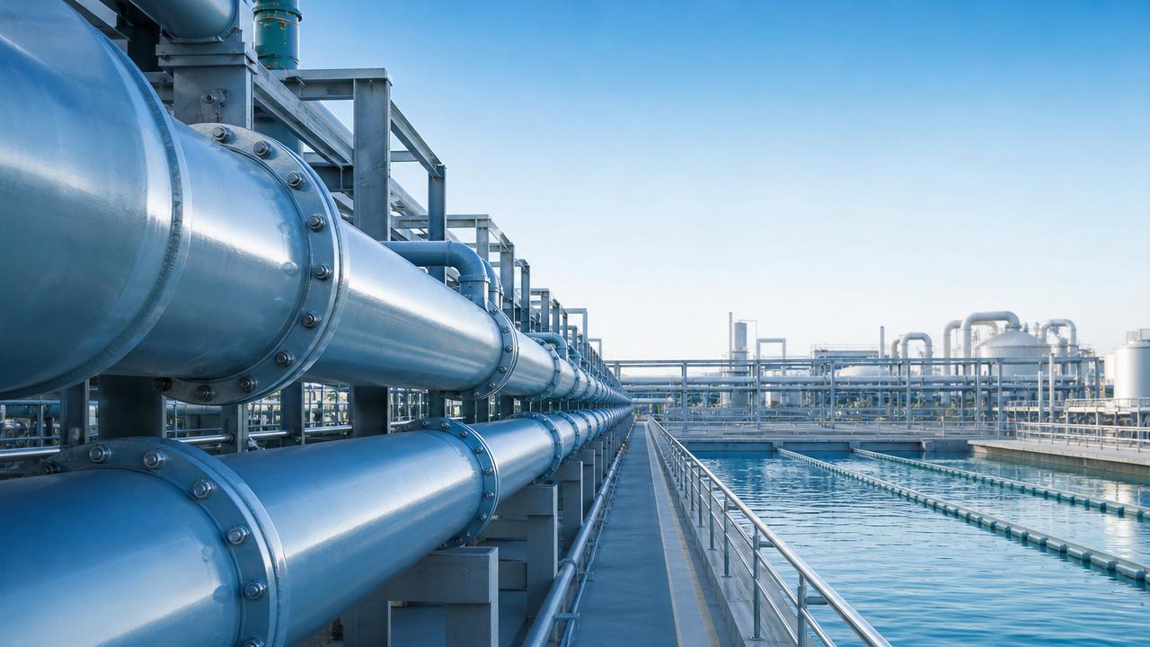GRP Pipe Applications in Desalination, Cooling Water and Wastewater Lines GRP Pipe Applications in Desalination, Cooling Water and Wastewater Lines