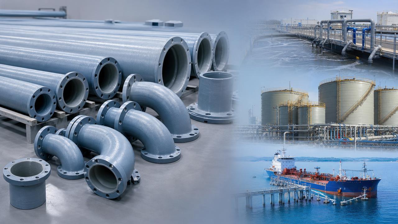 Fiberglass Pipe Selection Guide for Water, Chemical and Marine Systems Fiberglass Pipe Selection Guide for Water, Chemical and Marine Systems
