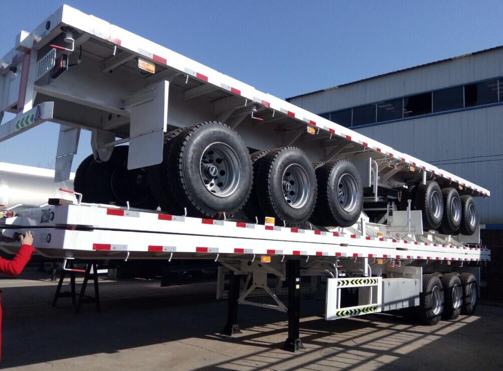 SHACMAN 3 TRAILERAxles Flatbed Trailer