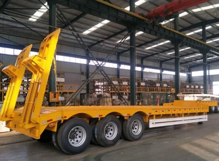 SHACMAN 3 Axles Lowbed Semi-Trailer