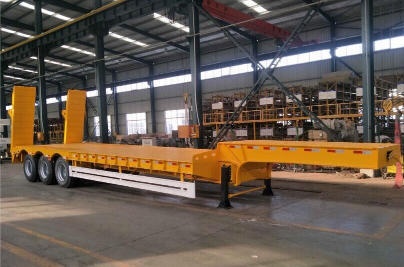 SHACMAN 3 Axles Lowbed Semi-Trailer