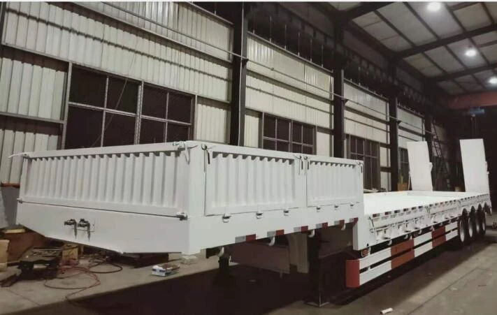 SHACMAN 4 Axles Lowbed Semi-Trailer(Special Type)