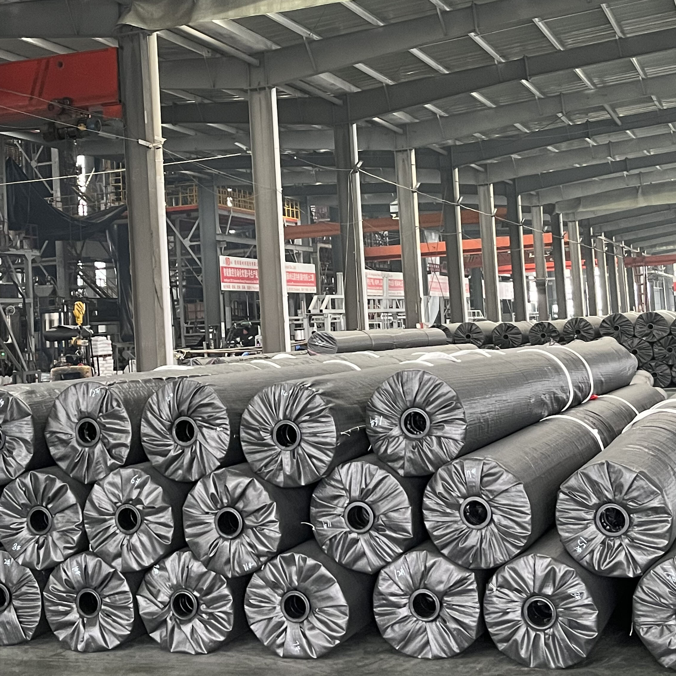 Short Fiber Composite Geomembrane