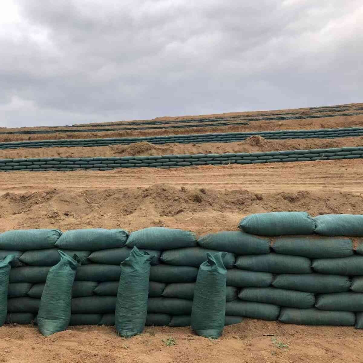 Long-Filament Geotextile Bag