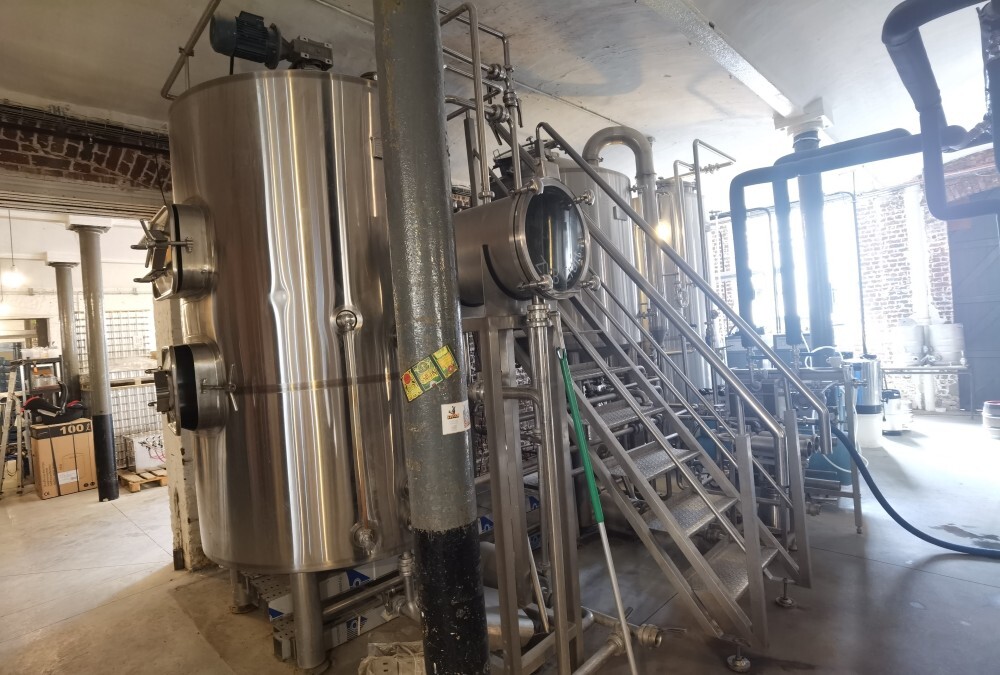 500L 2 Tank 3 Vessel Brewhouse
