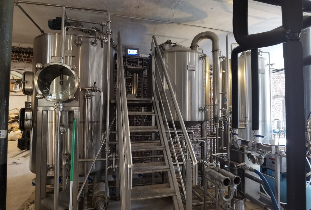 500L 2 Tank 3 Vessel Brewhouse