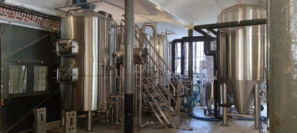 500L 2 Tank 3 Vessel Brewhouse