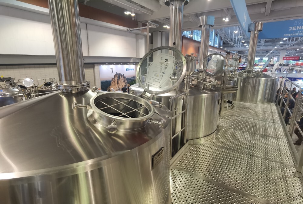 20BBL Vier-Gefäß-Automatische Brauanlage