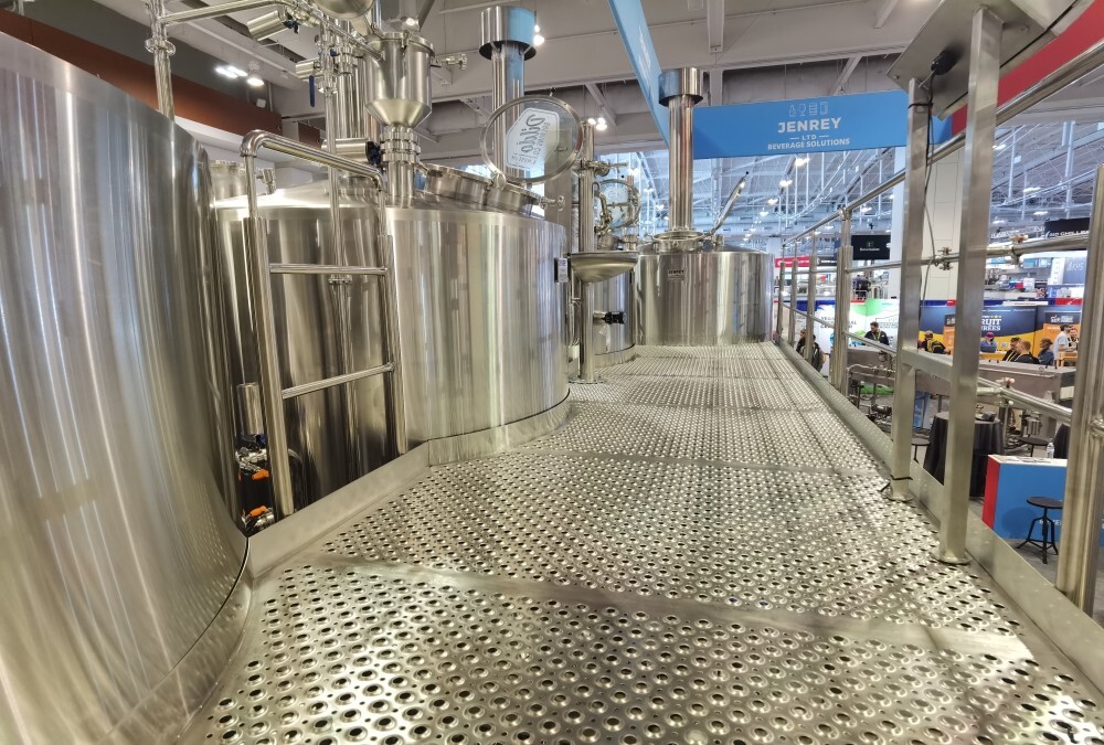 20BBL Vier-Gefäß-Automatische Brauanlage