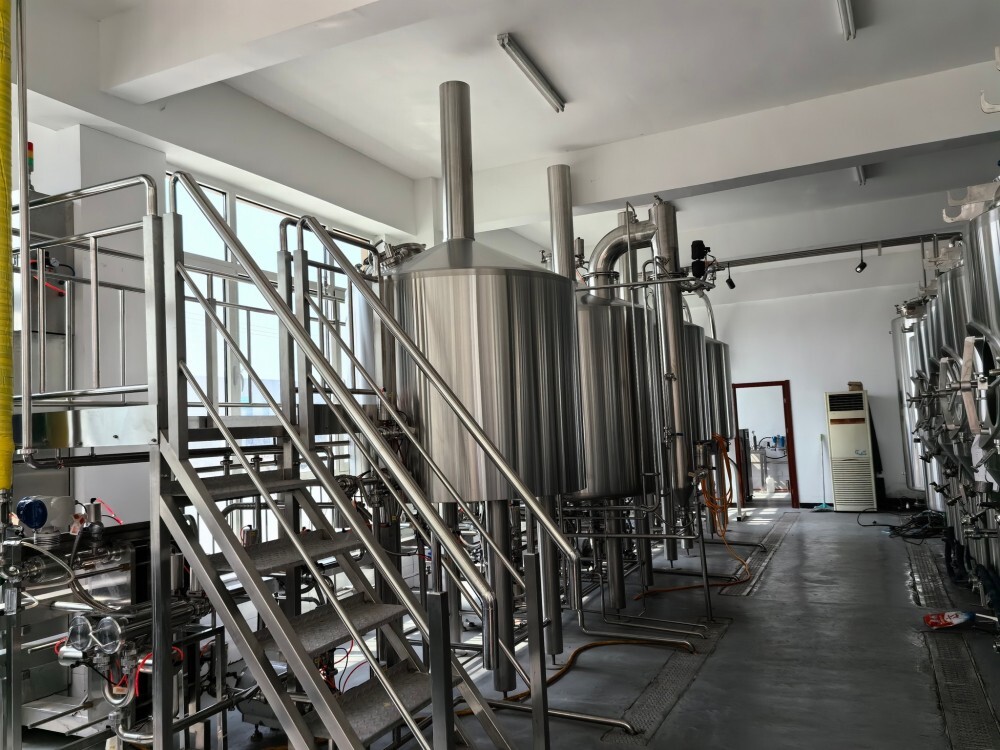 1000L Four Vessel Beer Brewing System Fully Automatic  1000L Four Vessel Beer Brewing System Fully Automatic