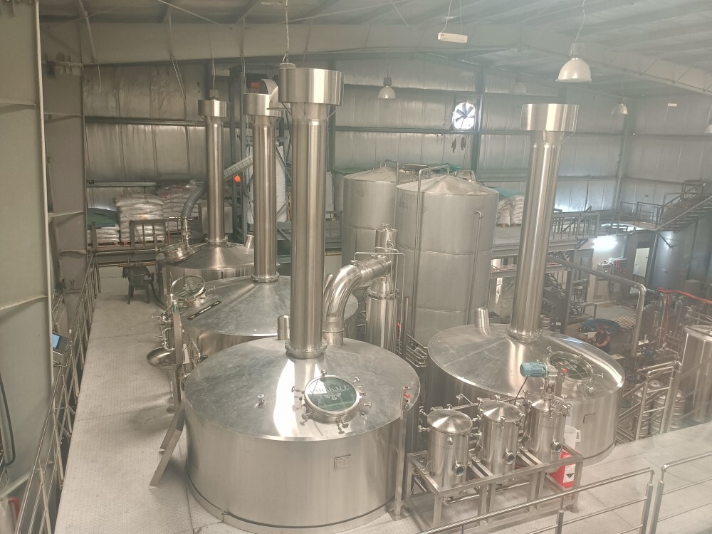 5000L 4 Vessel Brewing Equipment 