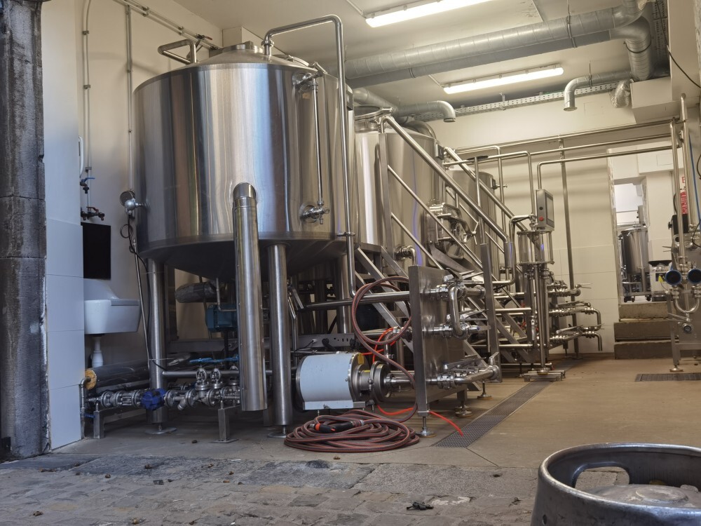 500L 3-Gefäß-Sudhaus