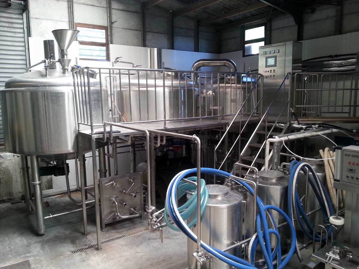 2000L Sudhaussystem halbautomatisch