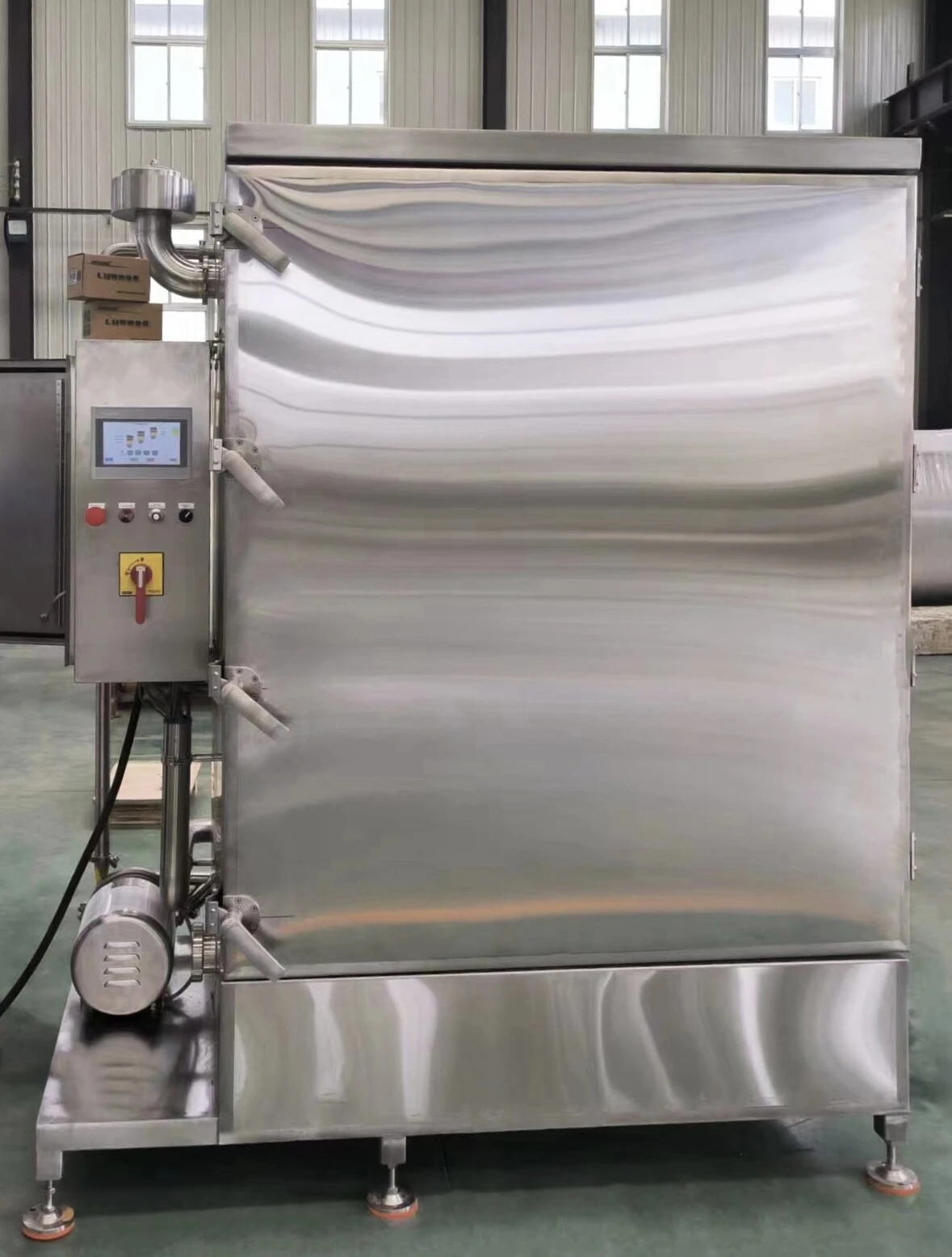 Chamber pasteurizer PLC control