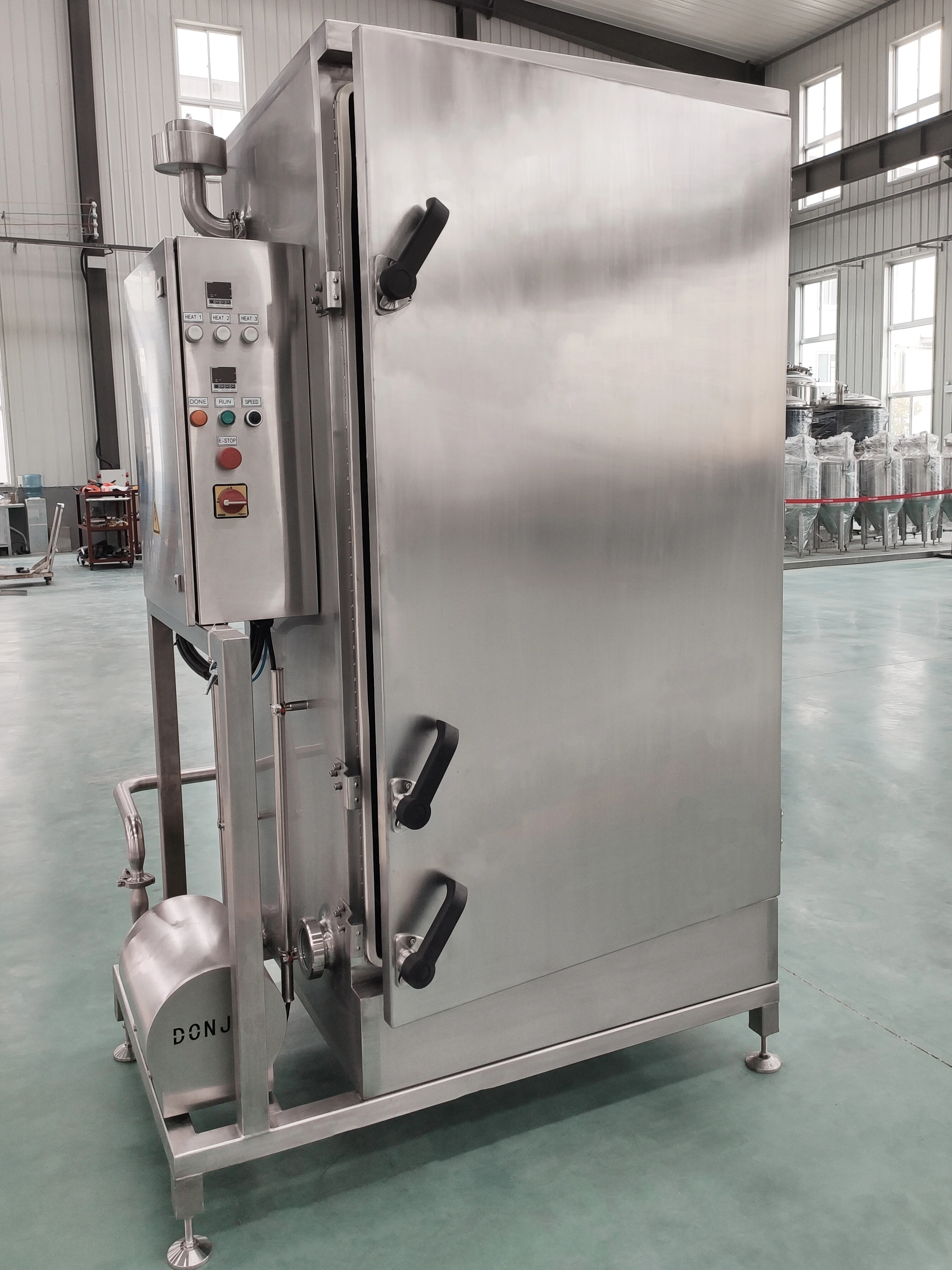 Chamber pasteurizer PID control