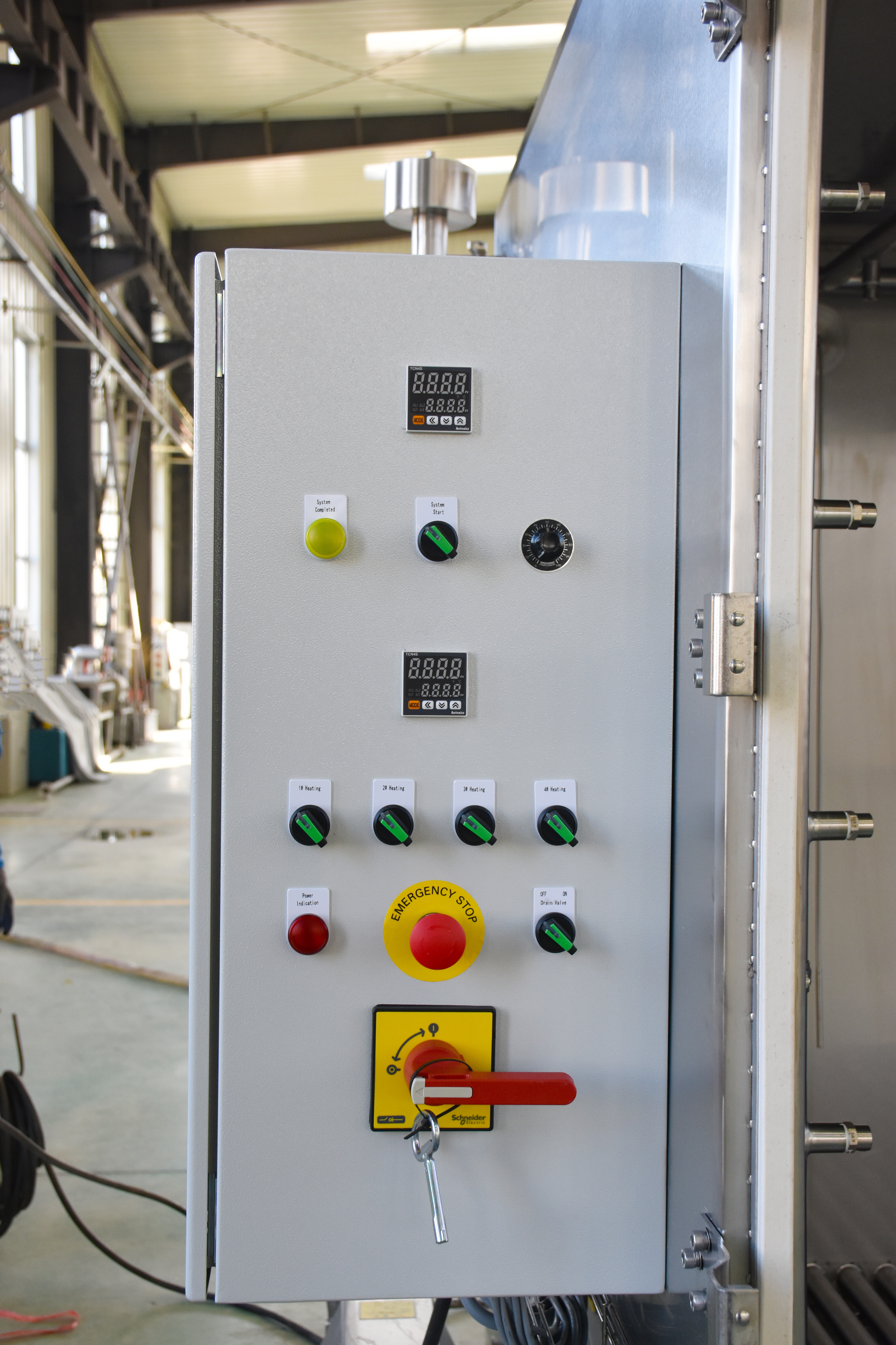 Chamber pasteurizer PID control