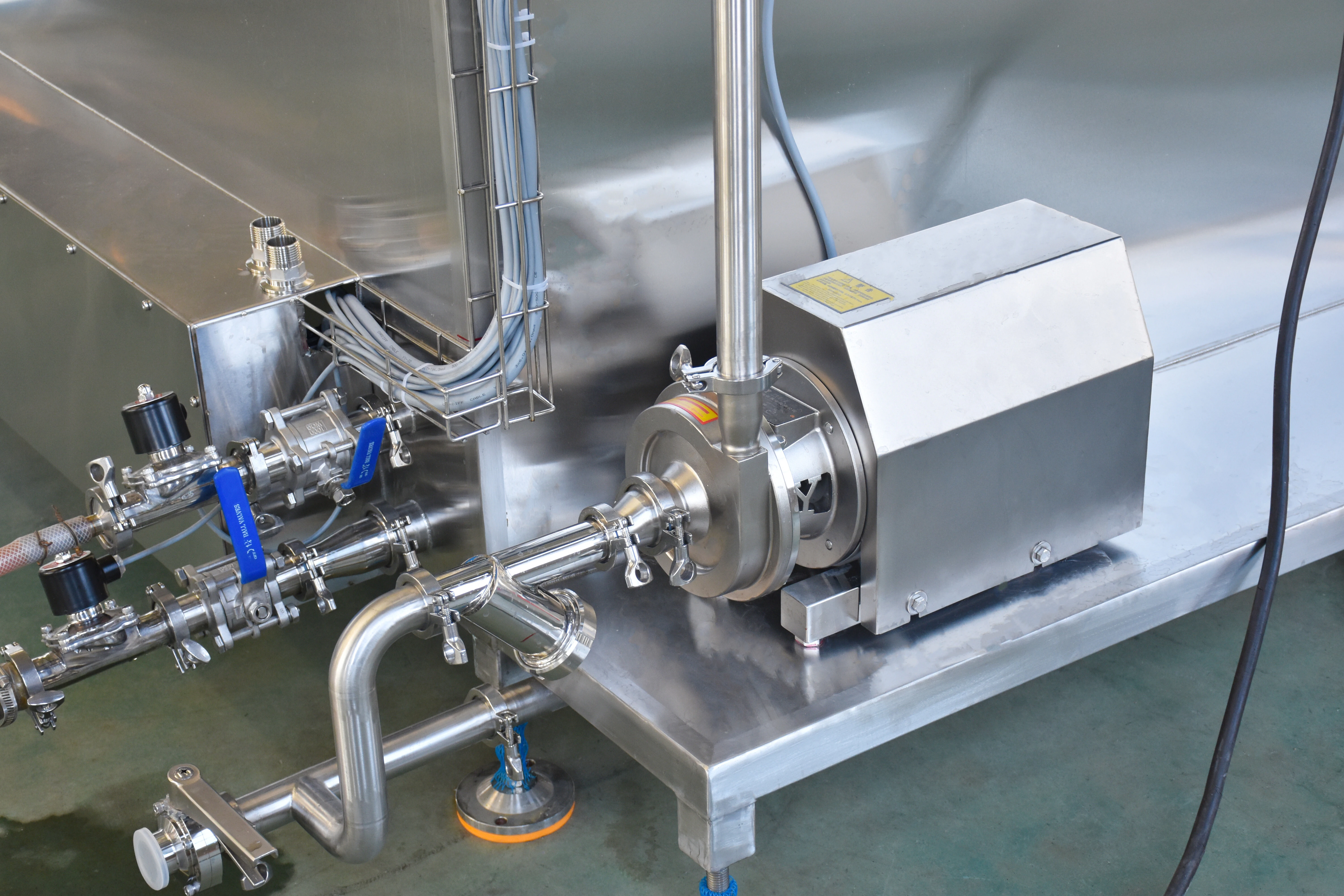 Chamber pasteurizer PLC control