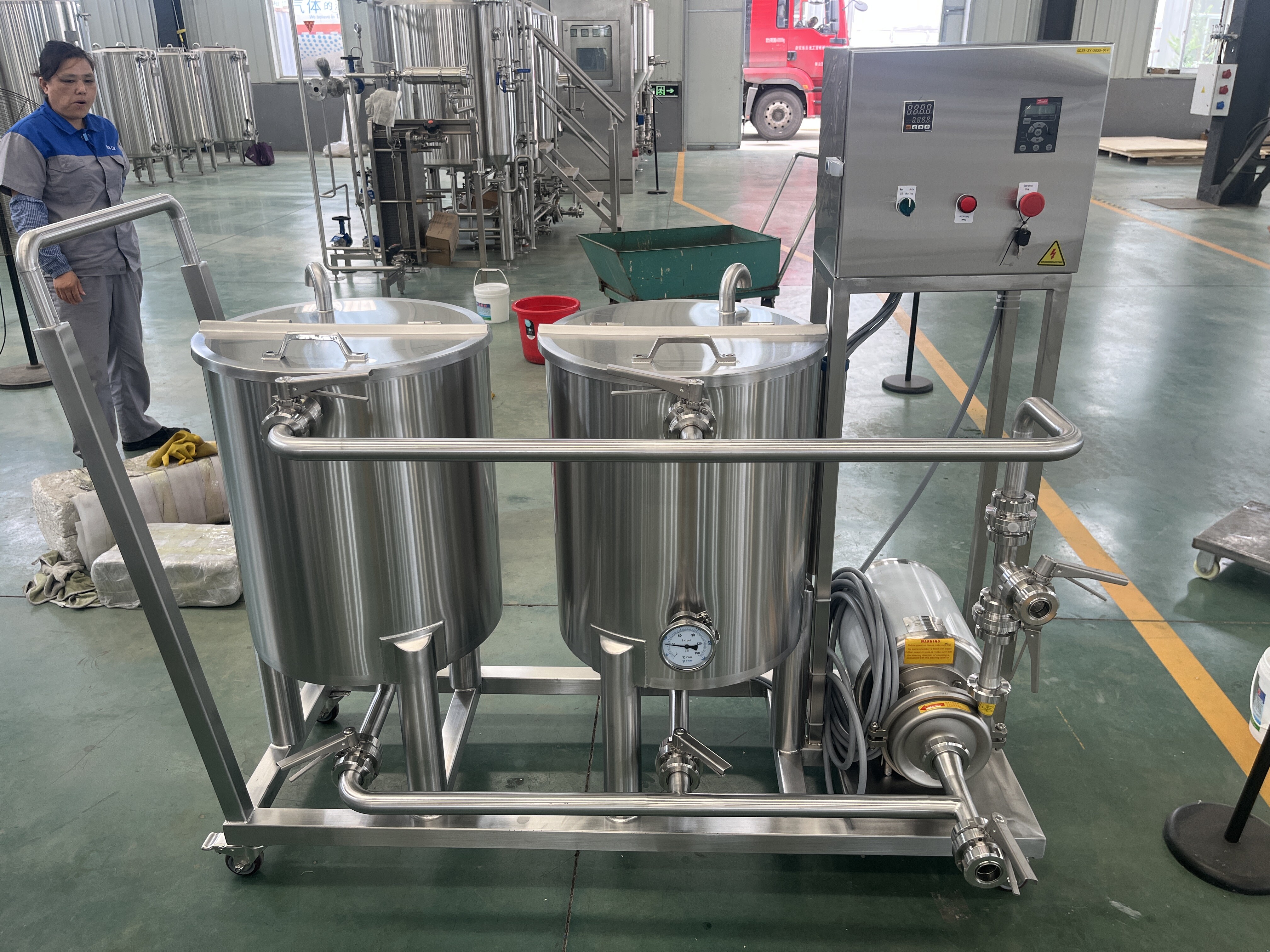 Mobile CIP Cleaning System