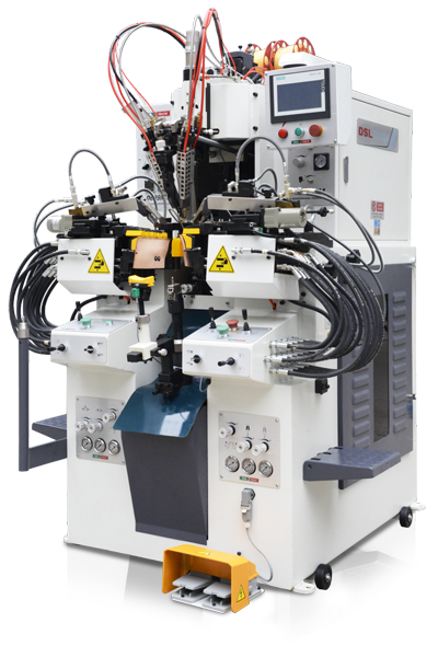 D-689MA Automatic Side and Heel Seat lasting Machine (With Hot Melt) D-689MA Automatic Side and Heel Seat lasting Machine (With Hot Melt)