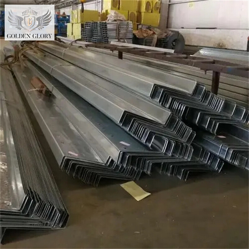 ASTM A36  EN S275JR S355JR Z-Type Steel Sheet Pile