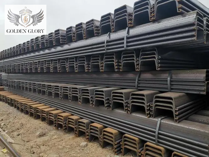 4w type SY295 SY390 U-Shaped Steel Sheet Pile