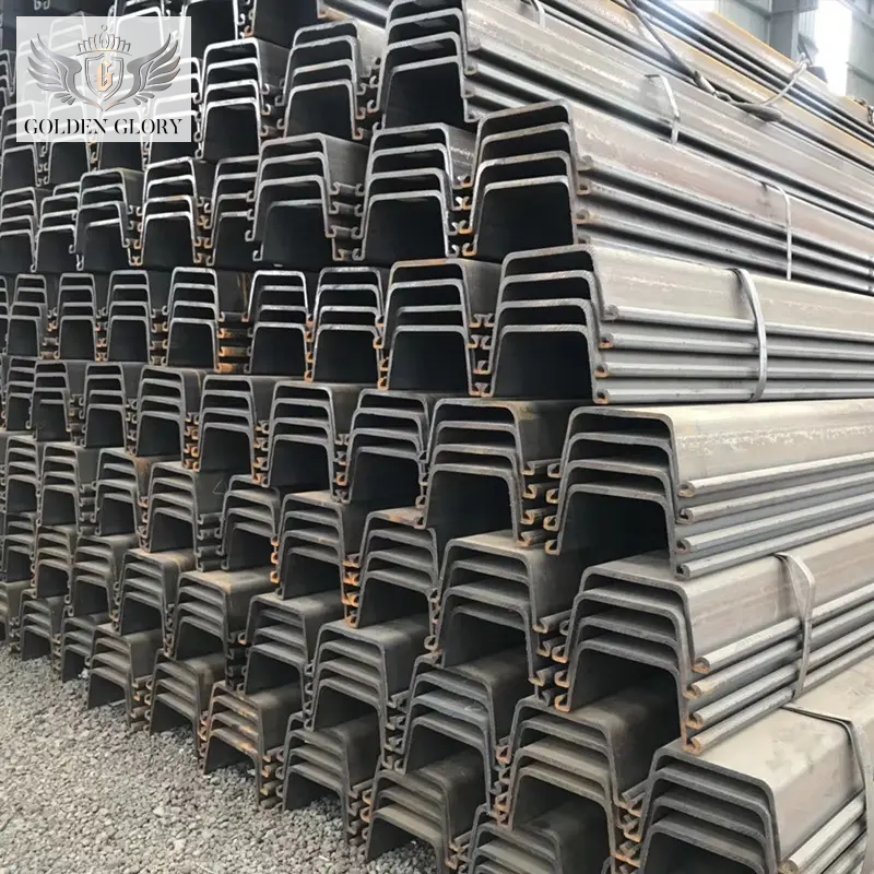 4w type SY295 SY390 U-Shaped Steel Sheet Pile